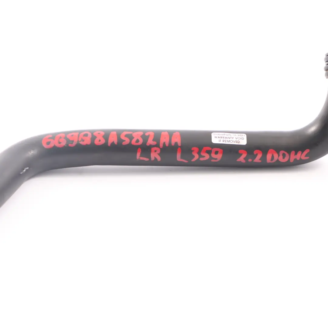 Land Rover Freelander 2 L359 2.2 manguera agua tubería refrigerante - SKU 6G9Q8A582AA - Número de pieza 6G9Q8A582AA