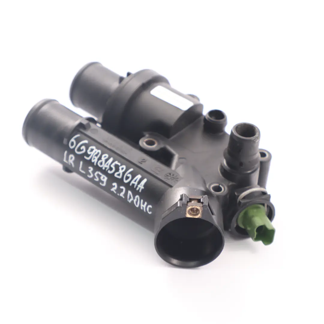  Carcasa del termostato Land Rover Freelander 2 Diesel 2.2 - SKU 6G9Q8A586AA - Número de pieza 6G9Q8A586AA