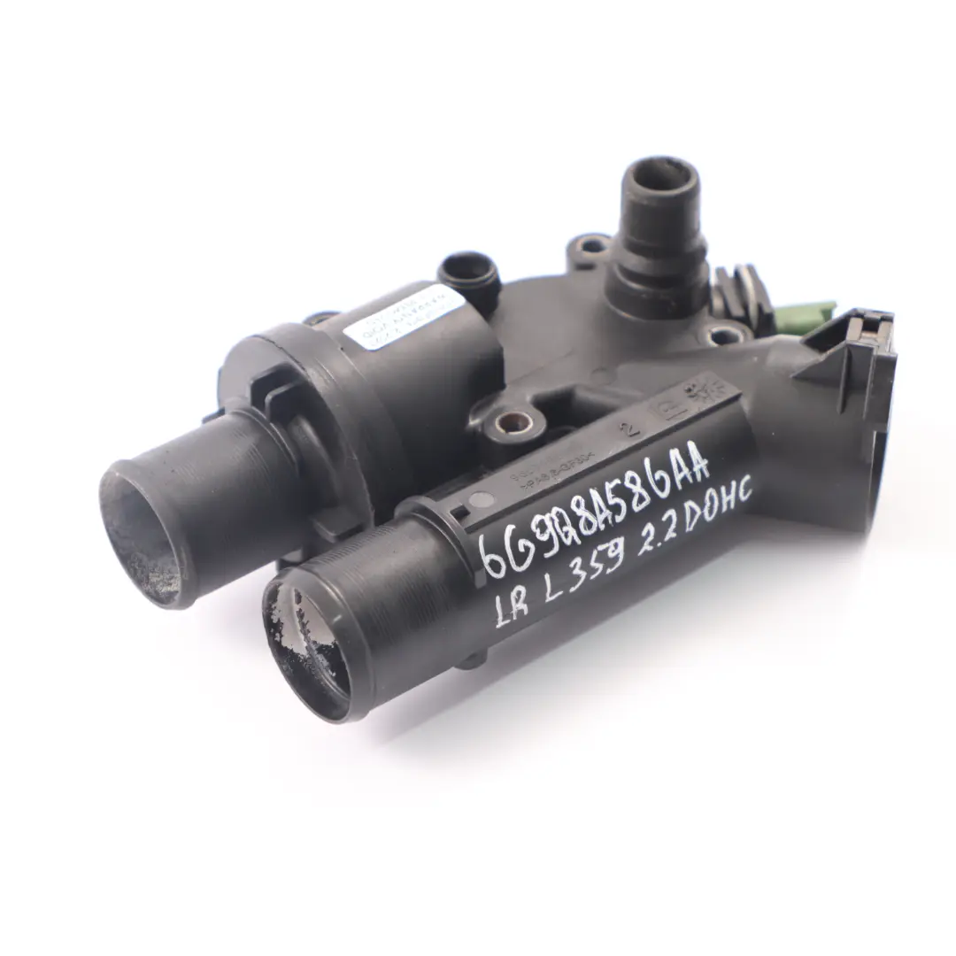Thermostat Housing Land Rover Freelander 2 Cooling Unit Diesel 2.2 to with Part number 6G9Q8A586AA Thermostat Housing Land Rover Freelander 2 Cooling Unit Diesel 2.2 - SKU 6G9Q8A586AA - Part number 6G9Q8A586AA