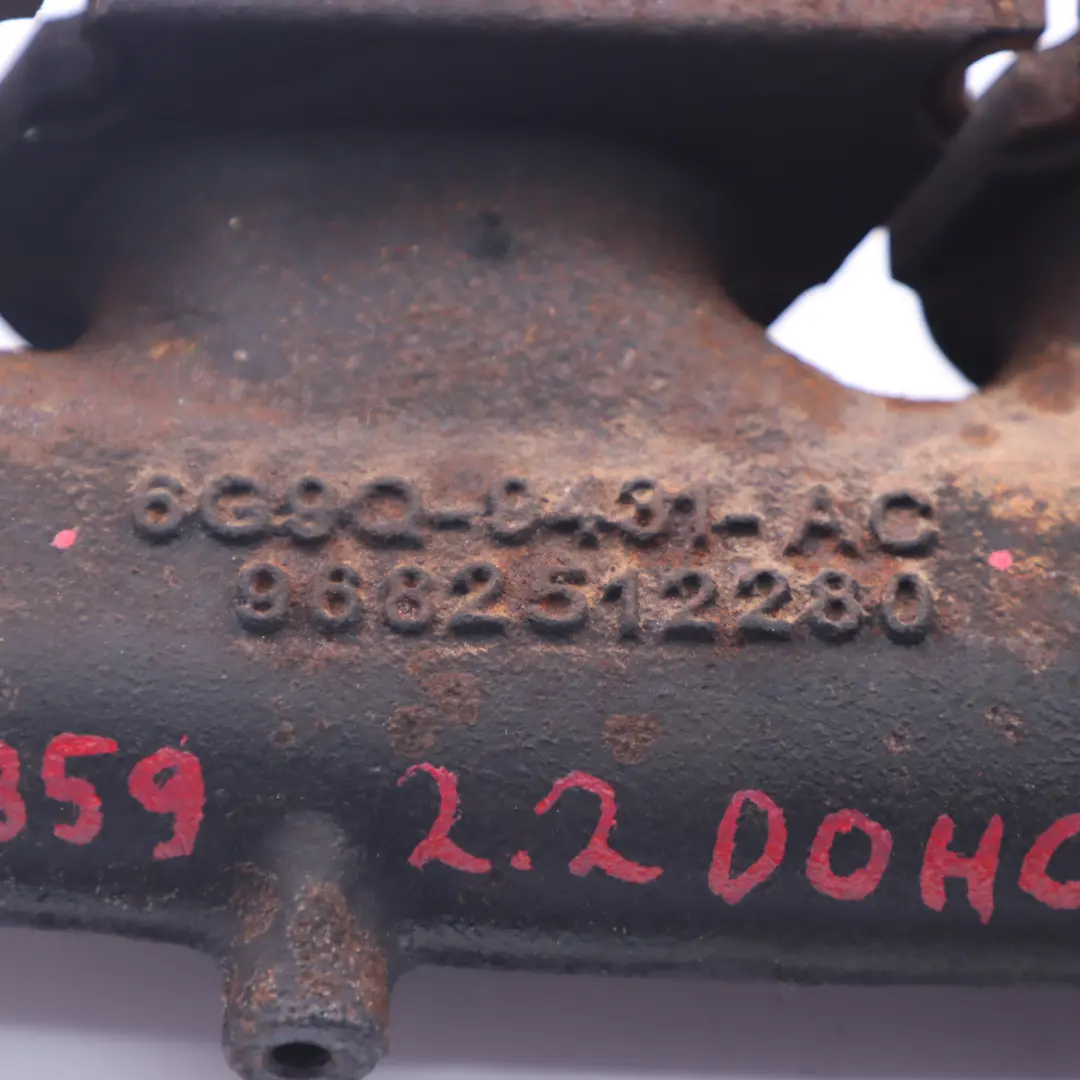 Land Rover Freelander 2 L359 2.2 Diesel motor Abgas krümmer - SKU 6G9Q9431AC - Teilenummer 6G9Q9431AC
