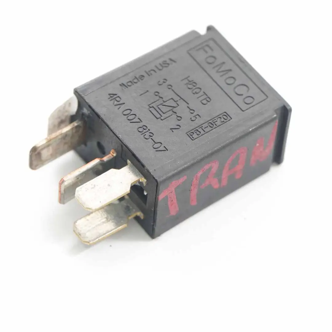 4-Pin Black FoMoCo Unit Ford Mondeo Transit Relay - SKU 6G9T-14B192-AA - Part number 6G9T-14B192-AA