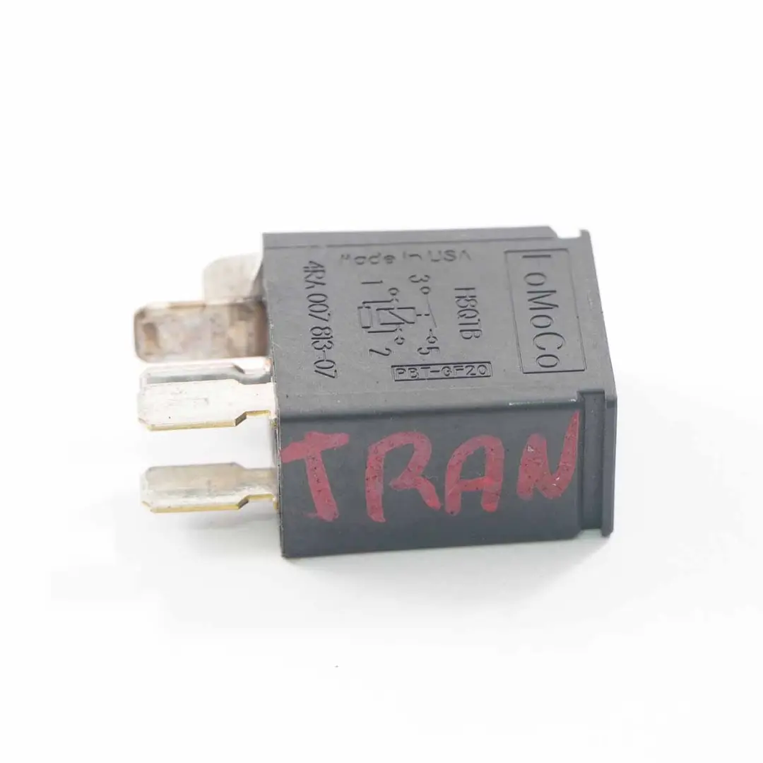 4-Pin Black FoMoCo Unit Ford Mondeo Transit Relay - SKU 6G9T-14B192-AA - Part number 6G9T-14B192-AA