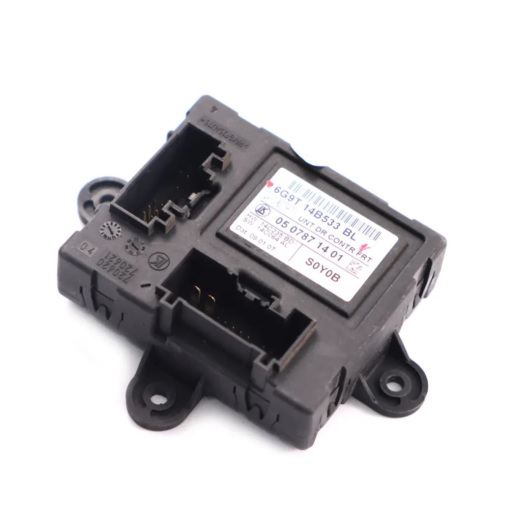 Ford Galaxy Mk3 Module de porte avant Droit ECU - SKU 6G9T-14B533-BL - Numéro de pièce 6G9T-14B533-BL