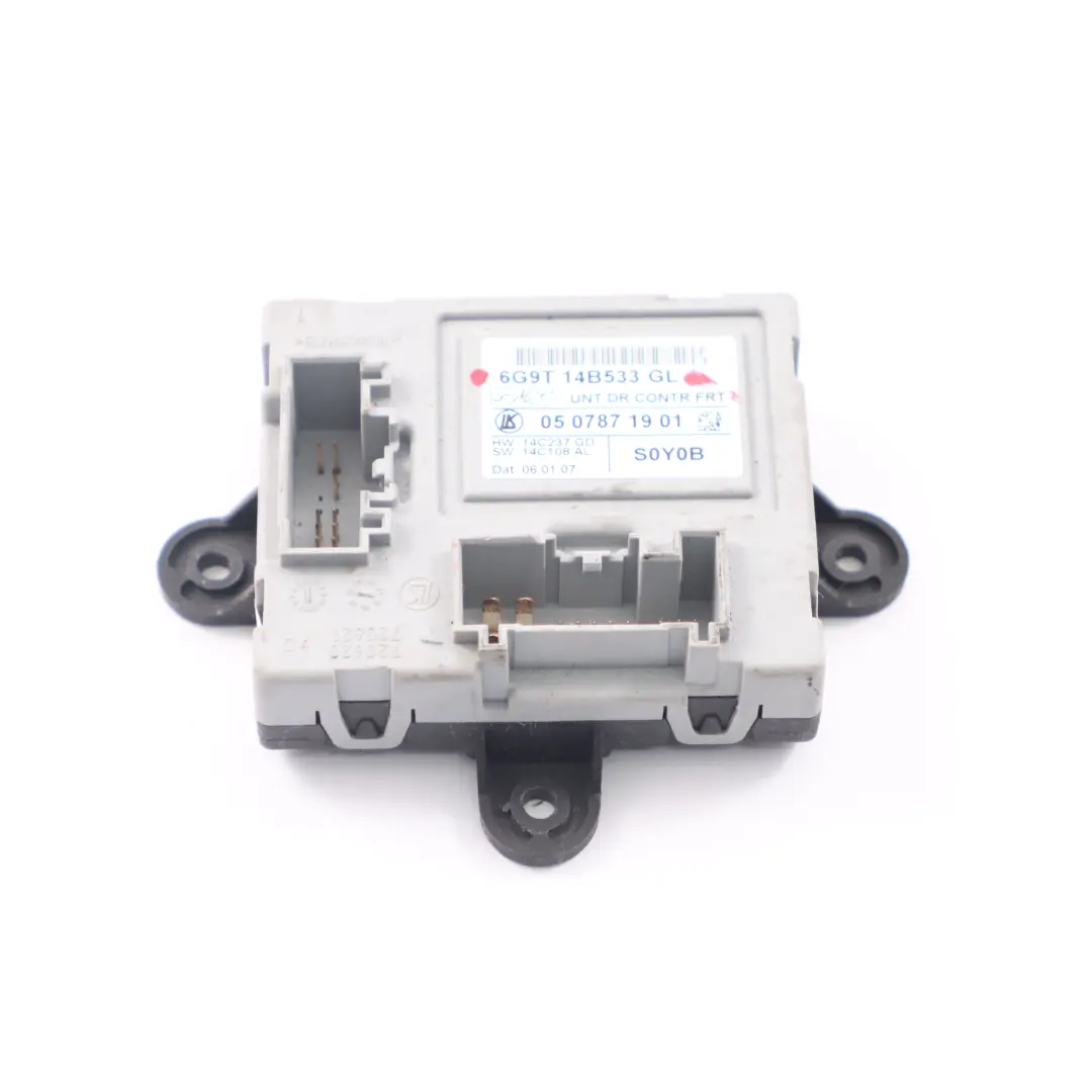 Mk3 Türmodul vorne links Steuergerät ECU für Ford Galaxy mit Teilenummer 6G9T-14B533-GL Ford Galaxy Mk3 Türmodul vorne links Steuergerät ECU - SKU 6G9T-14B533-GL - Teilenummer 6G9T-14B533-GL