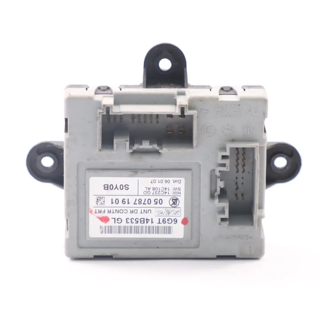 Mk3 Módulo de puerta delantera izquierda Unidad ECU para Ford Galaxy con número de pieza 6G9T-14B533-GL Ford Galaxy Mk3 Módulo de puerta delantera izquierda Unidad ECU - SKU 6G9T-14B533-GL - Número de pieza 6G9T-14B533-GL