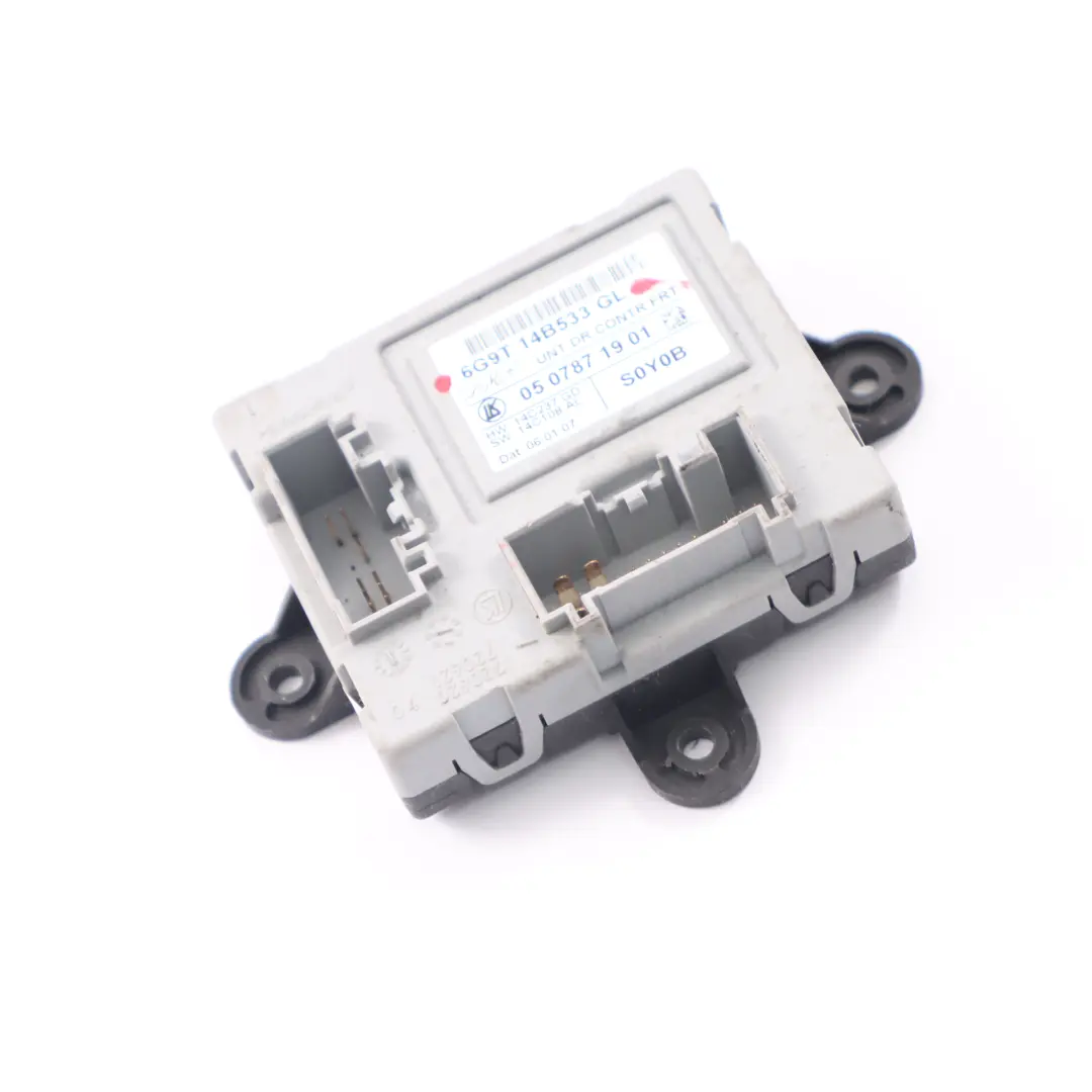 Mk3 Módulo de puerta delantera izquierda Unidad ECU para Ford Galaxy con número de pieza 6G9T-14B533-GL Ford Galaxy Mk3 Módulo de puerta delantera izquierda Unidad ECU - SKU 6G9T-14B533-GL - Número de pieza 6G9T-14B533-GL