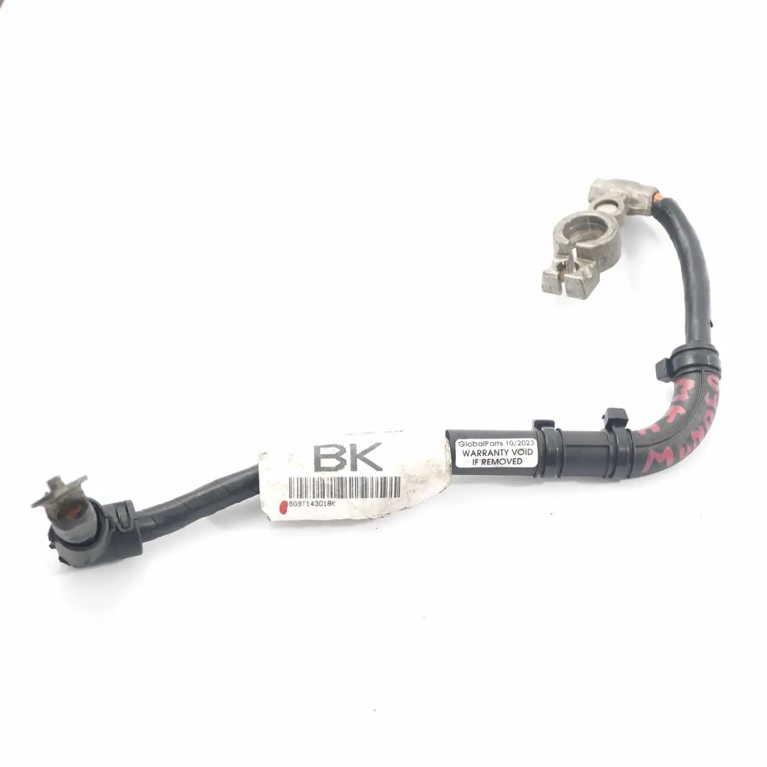 MK4 Negative Battery Terminal Cable Wiring Connecting to Ford Mondeo with Part number 6G9T14301BK Ford Mondeo MK4 Negative Battery Terminal Cable Wiring Connecting - SKU 6G9T14301BK - Part number 6G9T14301BK