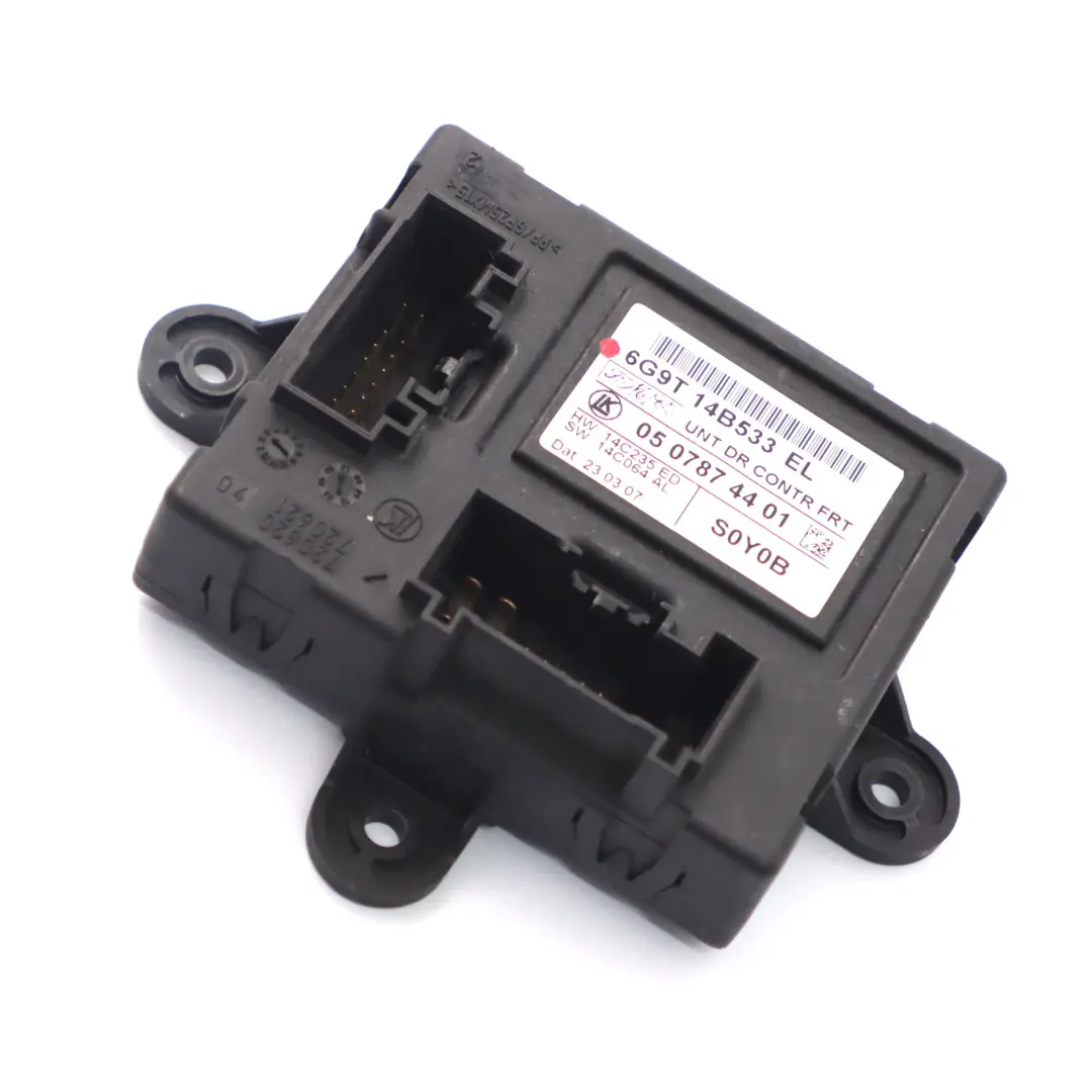  Module Land Rover Freelander 2 ECU Front Door Lock Control Unit 6G9T-14B533-EL - SKU 6G9T14B533EL - Part number 6G9T14B533EL