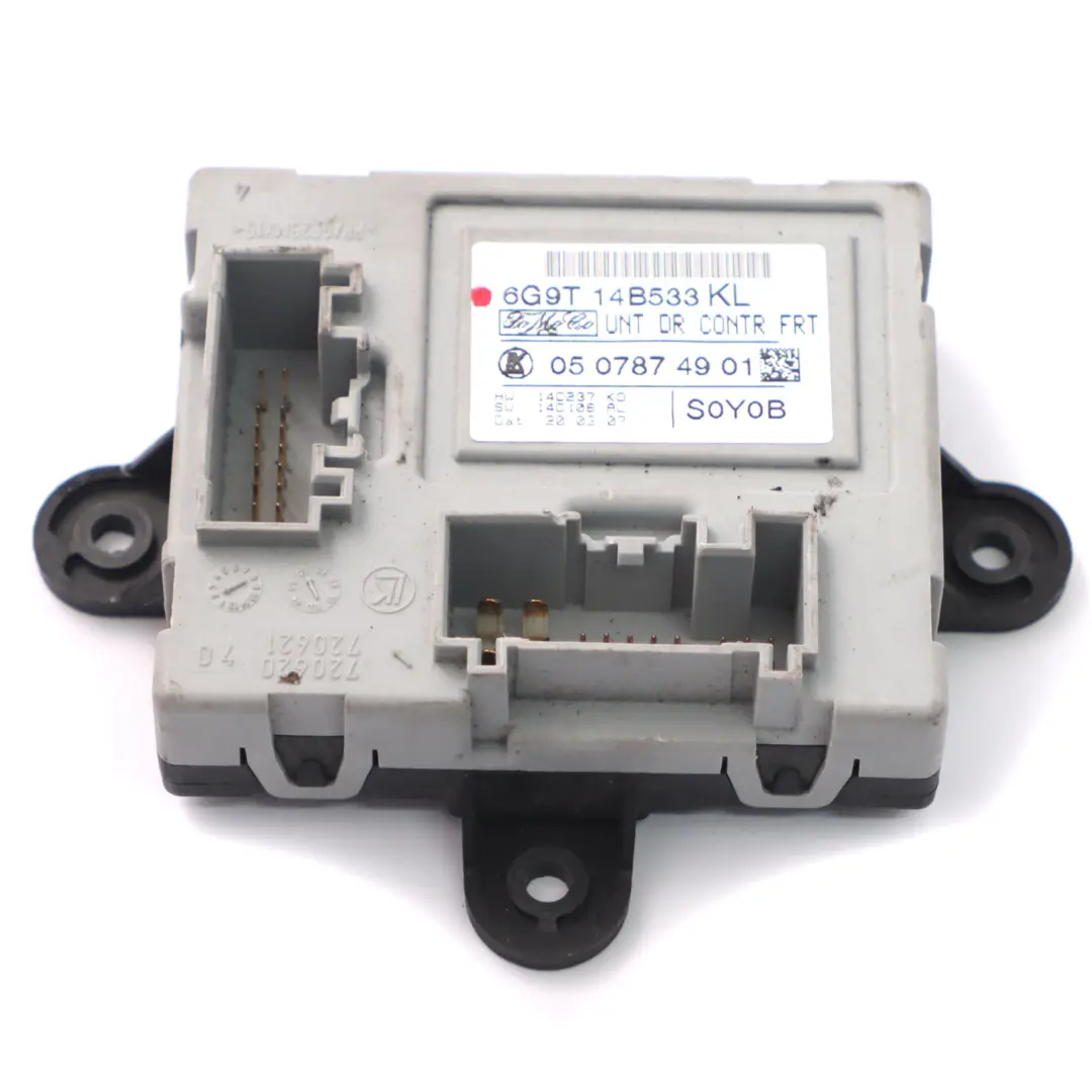  Module Land Rover Freelander 2 ECU Front Door Window Control Unit 6G9T-14B533-KL - SKU 6G9T14B533KL - Part number 6G9T14B533KL