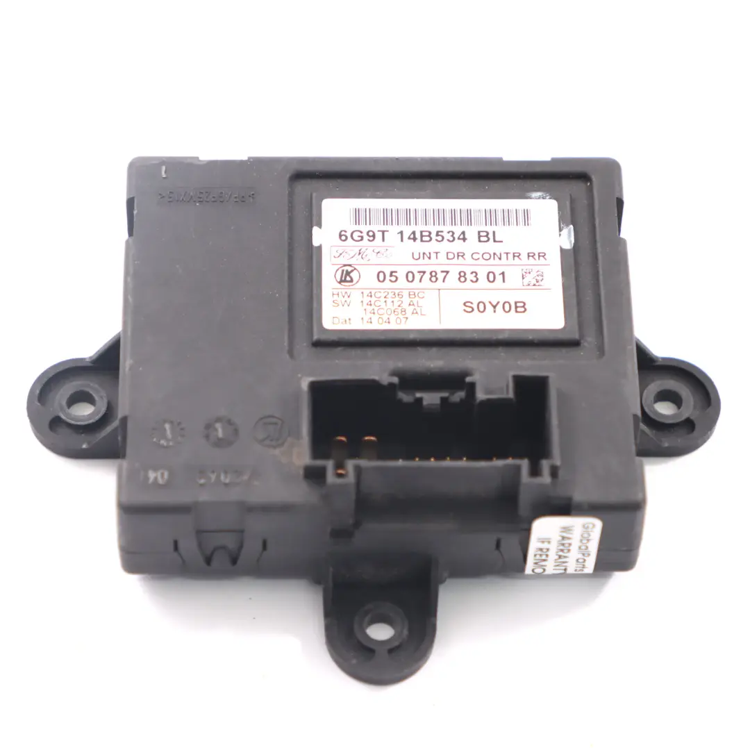  Module Land Rover Freelander 2 ECU Door Lock Control Unit Module 6G9T-14B534-BL - SKU 6G9T14B534BL - Part number 6G9T14B534BL