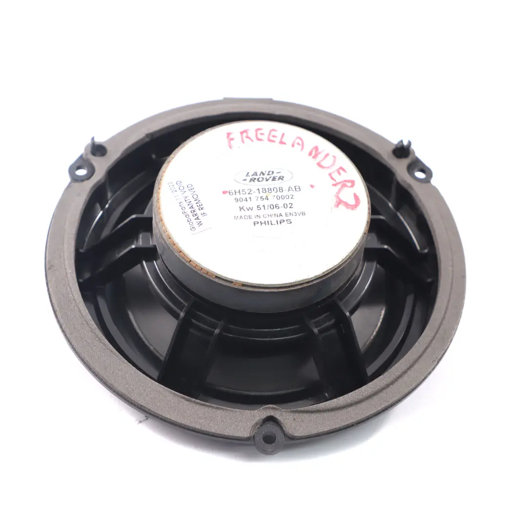 Haut-parleur Avant Porte Gauche Droite 6H5218808AB pour Land Rover Freelander 2 à propos du numéro de pièce 6H52-18808-AB Land Rover Freelander 2 Haut-parleur Avant Porte Gauche Droite 6H5218808AB - SKU 6H52-18808-AB - Numéro de pièce 6H52-18808-AB