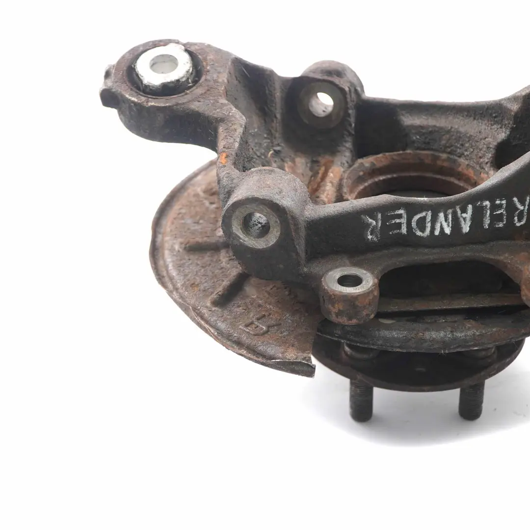 Carrier Rear Right O/S Axle Suspension Wheel Hub to Land Rover Freelander 2 Wheel with Part number 6H521109AB Land Rover Freelander 2 Wheel Carrier Rear Right O/S Axle Suspension Wheel Hub - SKU 6H521109AB - Part number 6H521109AB