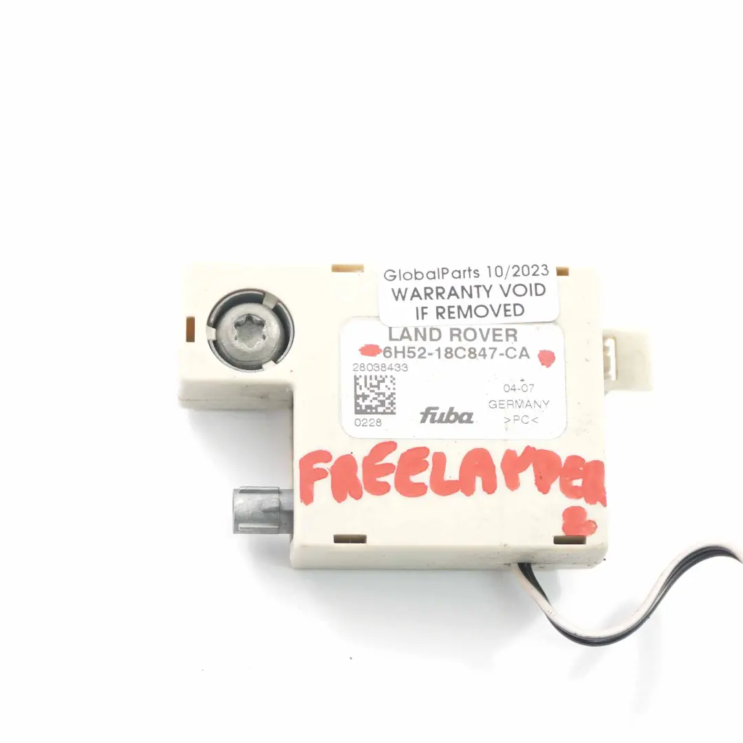 Antenna Aerial Amplifier Module Unit to Land Rover Freelander 2 with Part number 6H5218C847CA Land Rover Freelander 2 Antenna Aerial Amplifier Module Unit - SKU 6H5218C847CA - Part number 6H5218C847CA