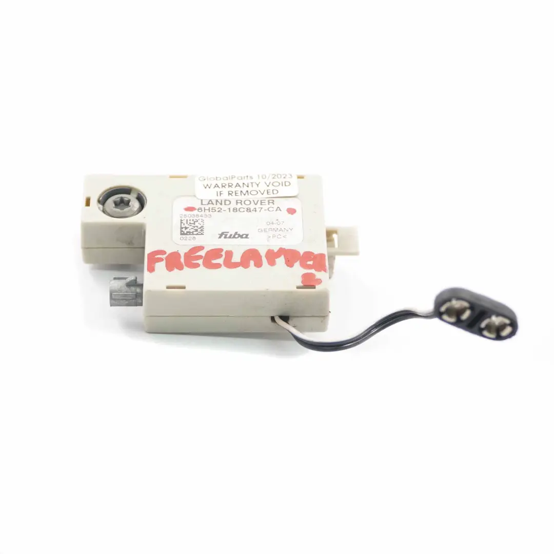 Antena Amplificador Módulo Unidad para Land Rover Freelander 2 con número de pieza 6H5218C847CA Land Rover Freelander 2 Antena Amplificador Módulo Unidad - SKU 6H5218C847CA - Número de pieza 6H5218C847CA