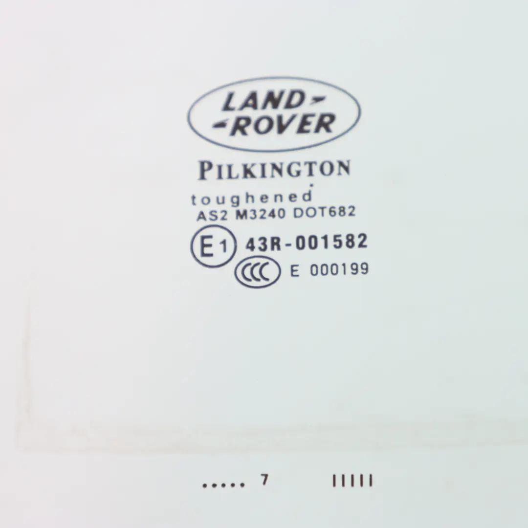 Land Rover Freelander 2 Fenster Glas Hintertür links Verglasung AS2 - SKU 6H5225713AB - Teilenummer 6H5225713AB