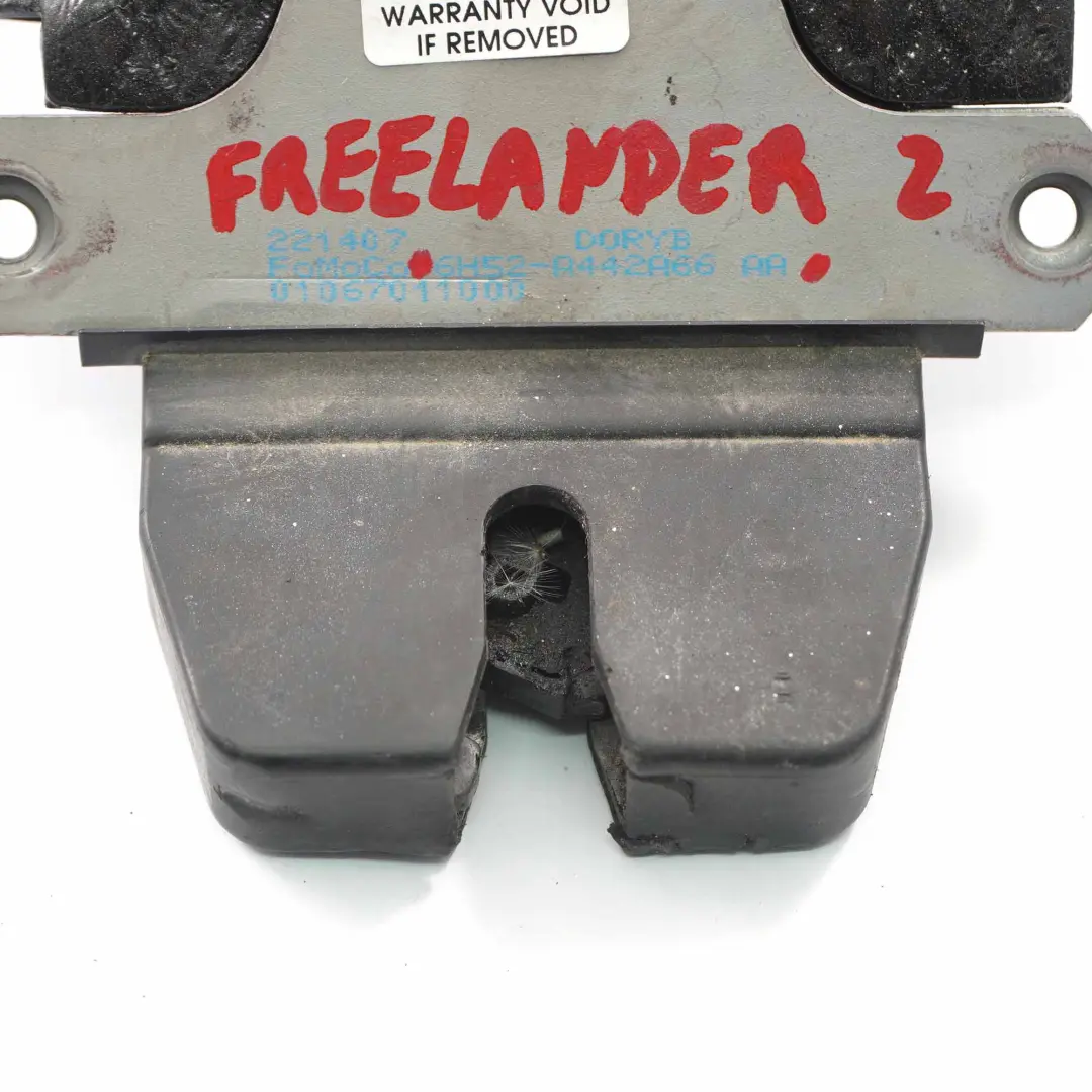 Land Rover Freelander 2 Tailgate Boot Lock Latch Rear Mechanism - SKU 6H52A442A66AA - Part number 6H52A442A66AA