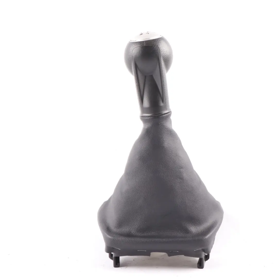 6J Gear Lever Shift Knob 5-Speed Black Leather Cover to Seat Ibiza 4 with Part number 6J0711113AC Seat Ibiza 4 6J Gear Lever Shift Knob 5-Speed Black Leather Cover - SKU 6J0711113AC - Part number 6J0711113AC