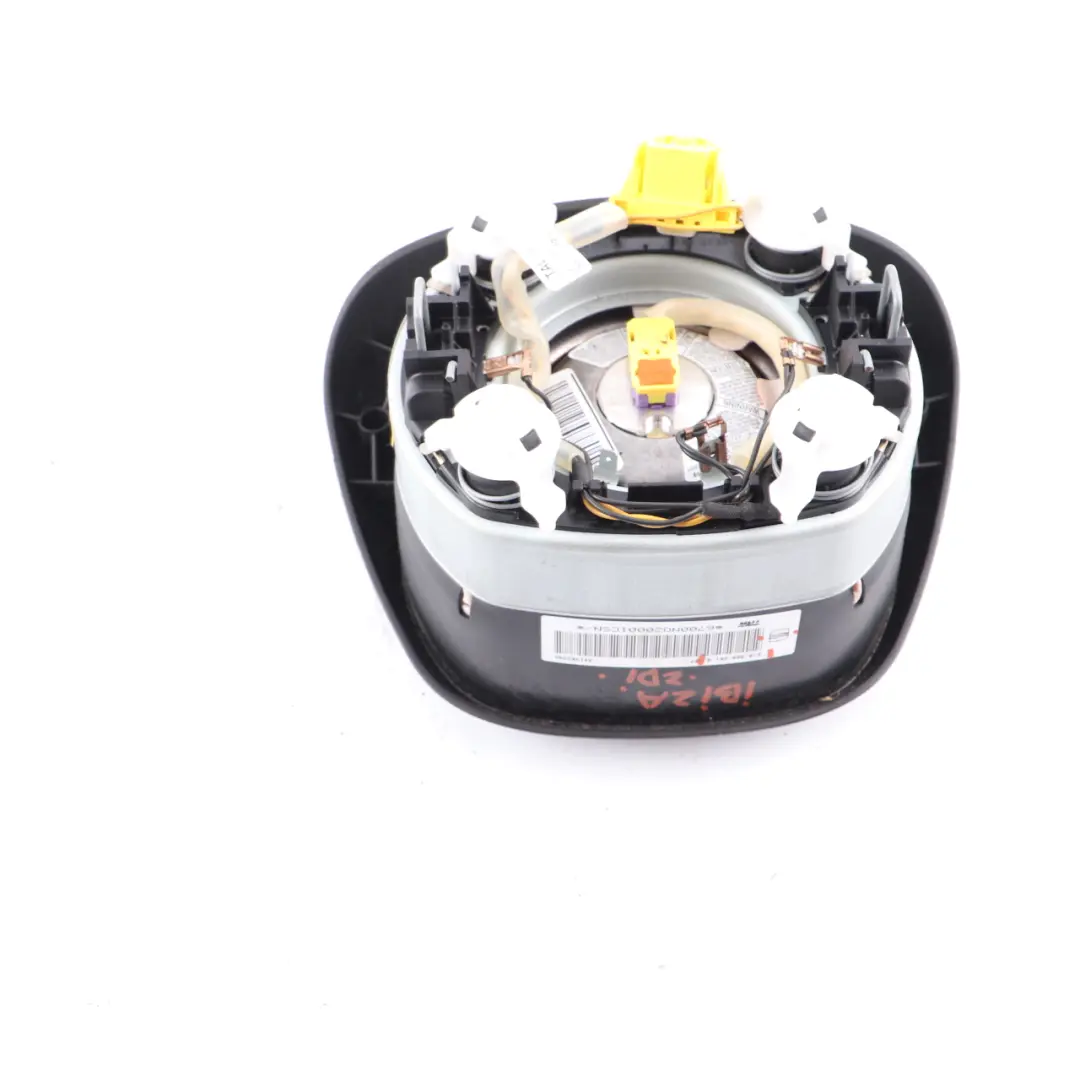 Seat Ibiza 6J Steering Wheel Air Bag Driver Module Airbag Black 6J0880201K - SKU 6J0880201Q - Part number 6J0880201Q
