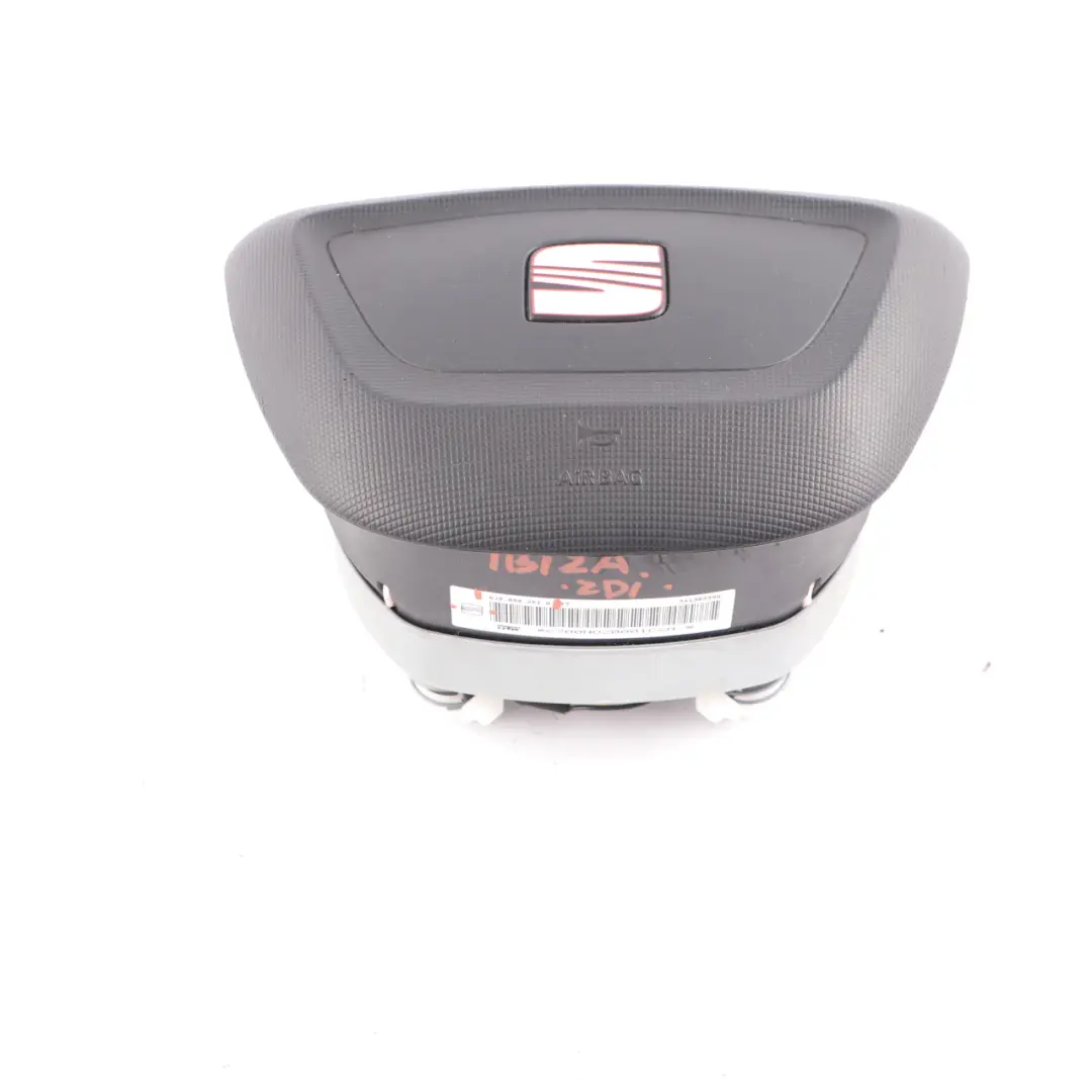 Seat Ibiza 6J Steering Wheel Air Bag Driver Module Airbag Black 6J0880201K - SKU 6J0880201Q - Part number 6J0880201Q