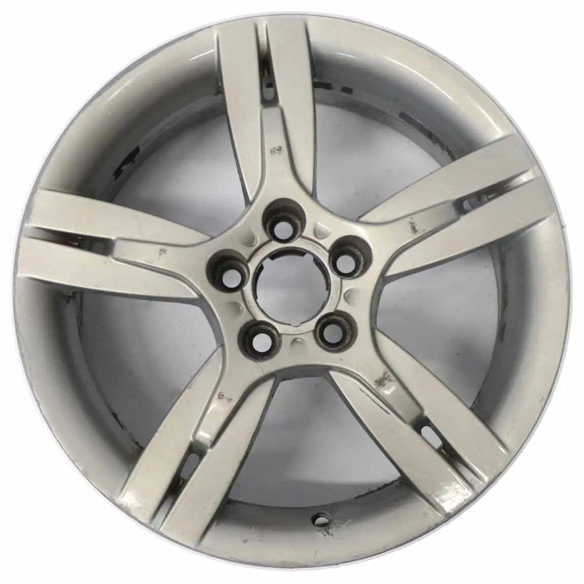 Seat Ibiza III 3 Cerchi in lega argento 5 razze 16" 6,5J ET:43 6L0601025