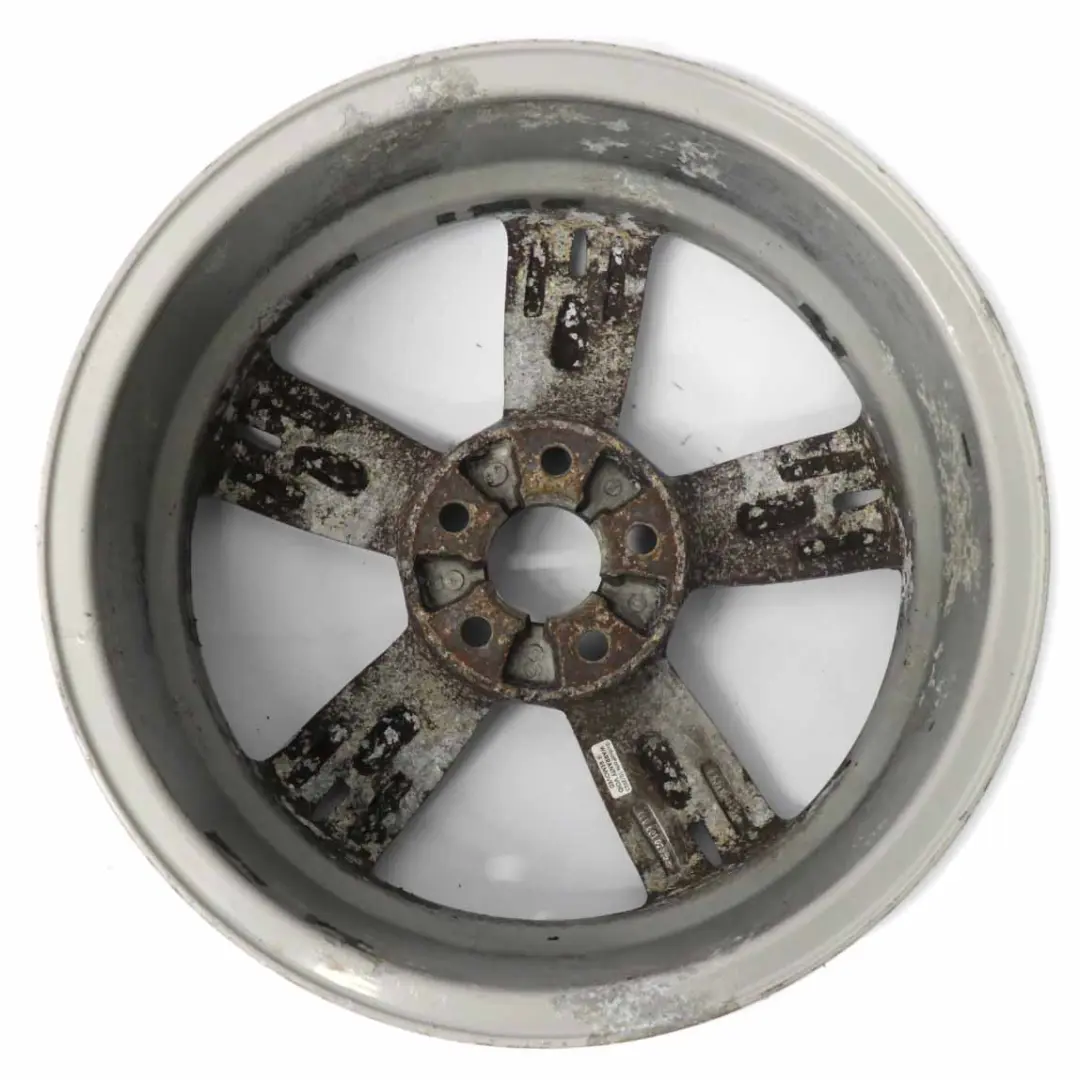 Silberne Leichtmetallfelge 5 Speichen 16" 6,5J ET:43 für Seat Ibiza III 3 mit Teilenummer 6L0601025 Seat Ibiza III 3 Silberne Leichtmetallfelge 5 Speichen 16" 6,5J ET:43 - SKU 6L0601025-1 - Teilenummer 6L0601025