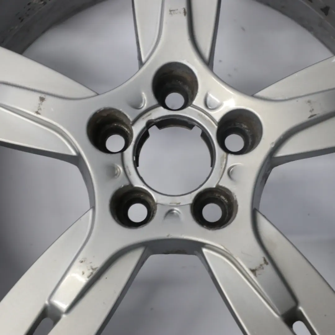 Seat Ibiza III 3 Silver Alloy Wheel Rim 5 Spoke 16" 6,5J ET:43 - SKU 6L0601025-2 - Part number 6L0601025