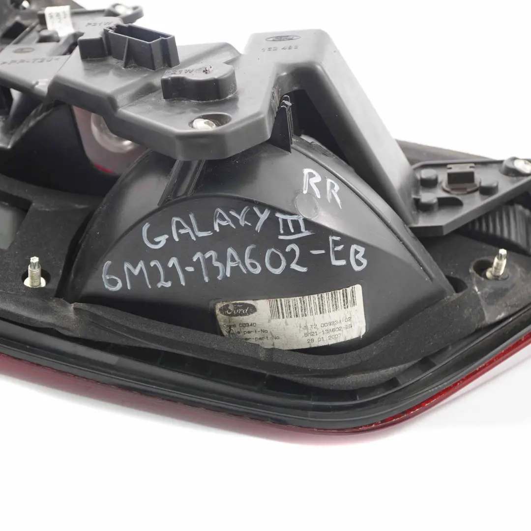 Ford Galaxy Mk3 Rear Lamp Right O/S Tail Light Side Panel - SKU 6M21-13A602-EB - Part number 6M21-13A602-EB