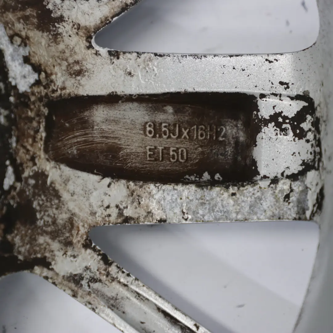 Llanta de aleación plateada Ford Galaxy 16" 6.5J ET:50 para con número de pieza 6M211007BB Llanta de aleación plateada Ford Galaxy 16" 6.5J ET:50 - SKU 6M211007BB-1 - Número de pieza 6M211007BB