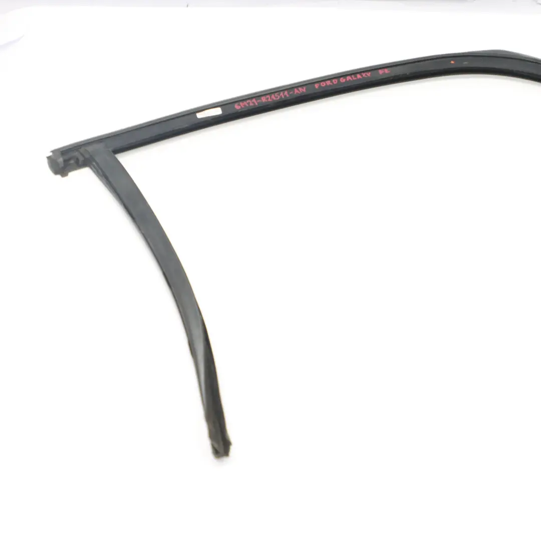 Ford Galaxy Window Gasket Door Front Left N/S Seal Sealing Rubber 6M21U21511 - SKU 6M21R21511AN - Part number 6M21R21511AN
