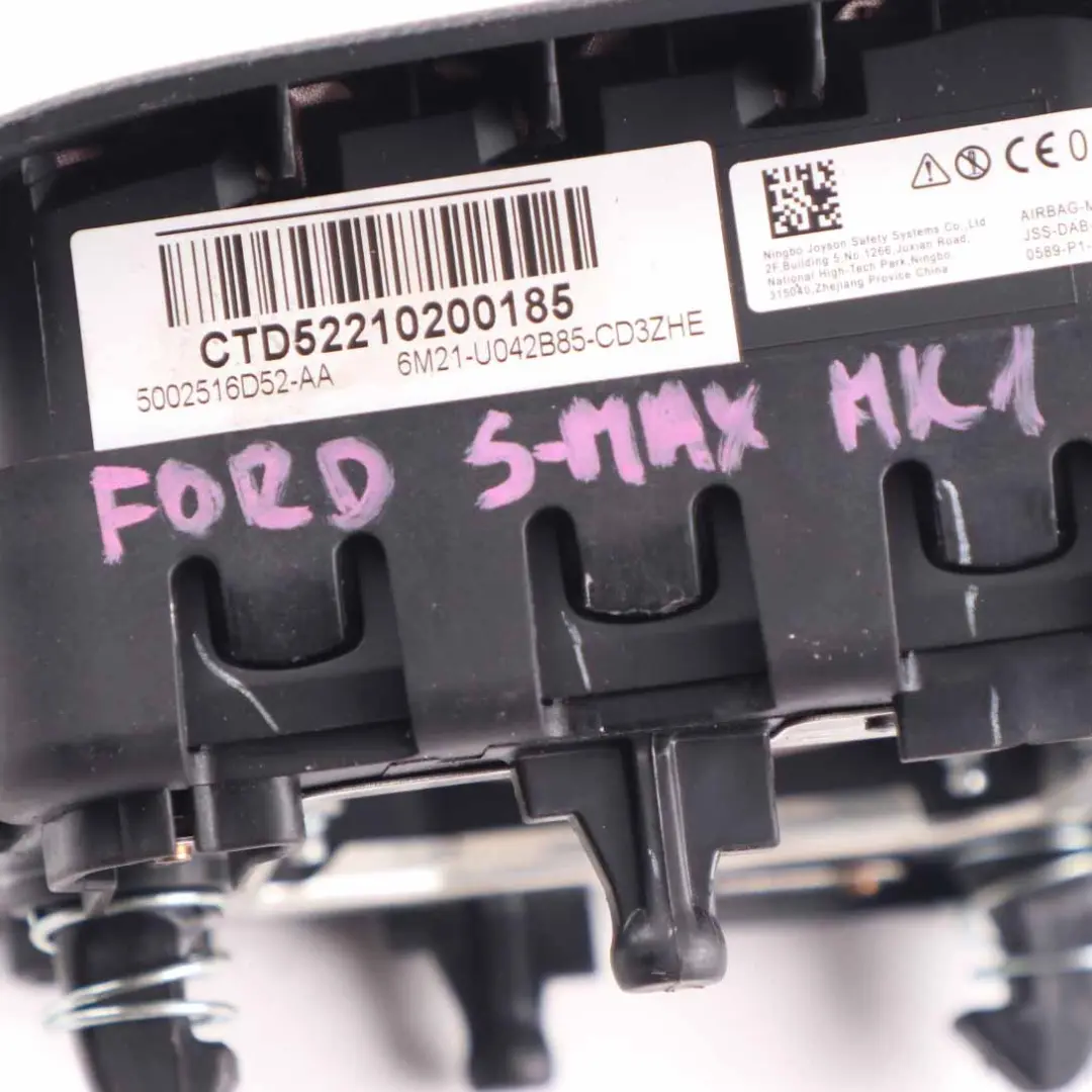 Ford S-MAX MK1 Mondeo MK4 Steering Wheel Air Bag Driver Side - SKU 6M21U0042B85CD3ZHE - Part number 6M21U0042B85CD3ZHE