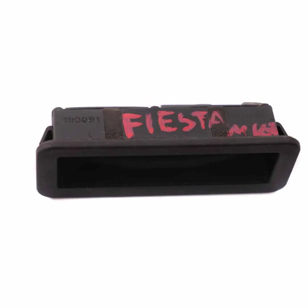 Boot Trunk Rear Release Switch Handle to Ford Fiesta MK7 Tailgate with Part number 6M5119B514AC Ford Fiesta MK7 Tailgate Boot Trunk Rear Release Switch Handle - SKU 6M5119B514AC - Part number 6M5119B514AC