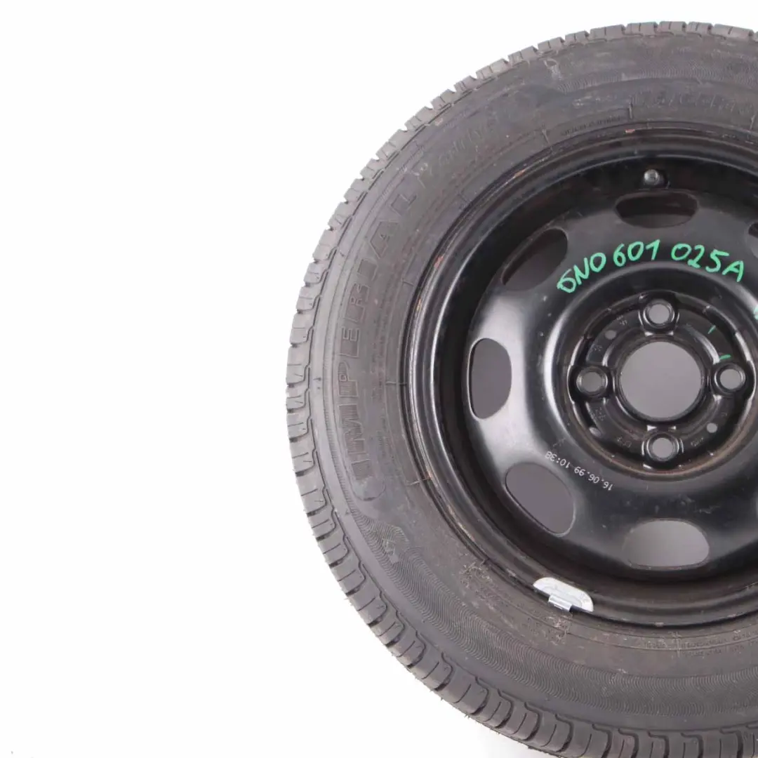  Spare Wheel VW Lupo Seat Arosa Wheel Steel R13 5,5J Imperial 175/65 - SKU 6N0601025A - Part number 6N0601025A