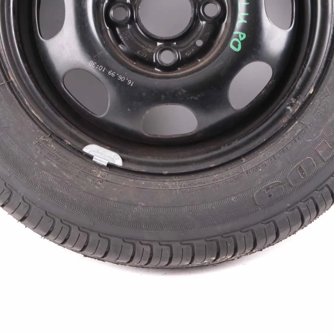  Ersatzrad Audi A4 B7 Kompaktrad Stahl R17 4J Continental 125/80 8E0601027C - SKU 6N0601025A - Teilenummer 6N0601025A