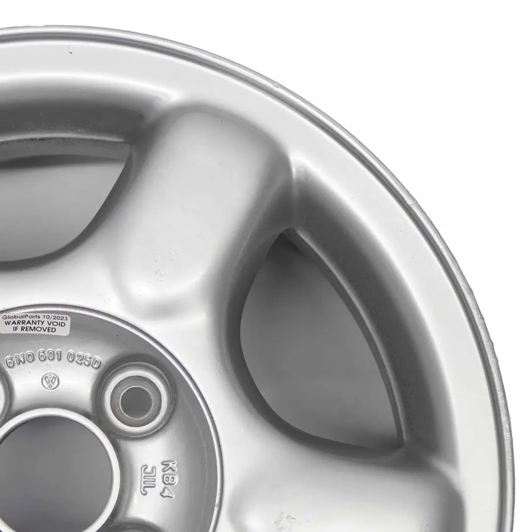 VW Polo 6N Felga Aluminiowa 14" 6J - SKU 6N0601025D-1 - Numer Części 6N0601025D
