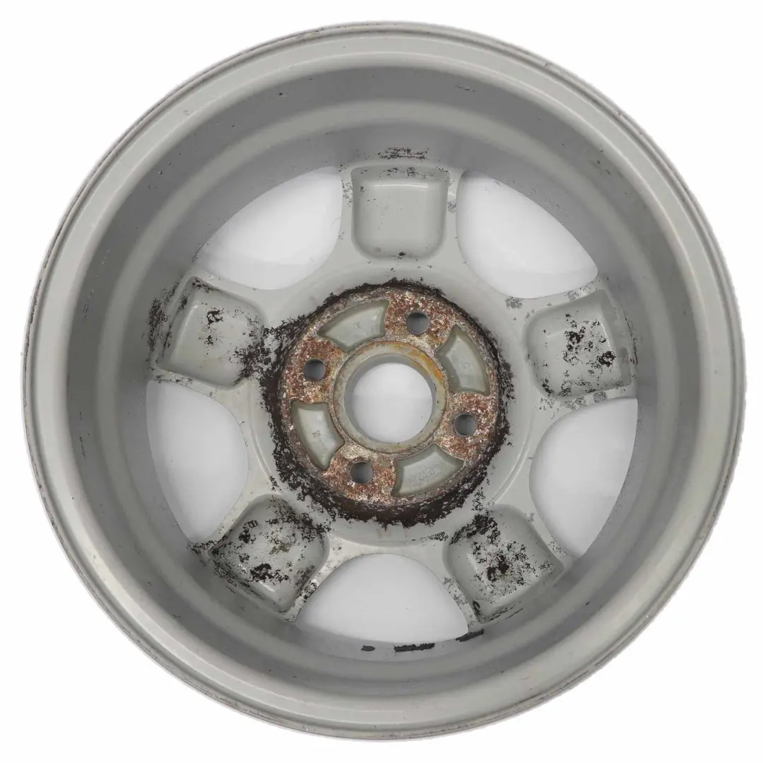 VW Volkswagen Polo 6N Silver Wheel Alloy Rim 14" ET:43 6J - SKU 6N0601025D-2 - Part number 6N0601025D