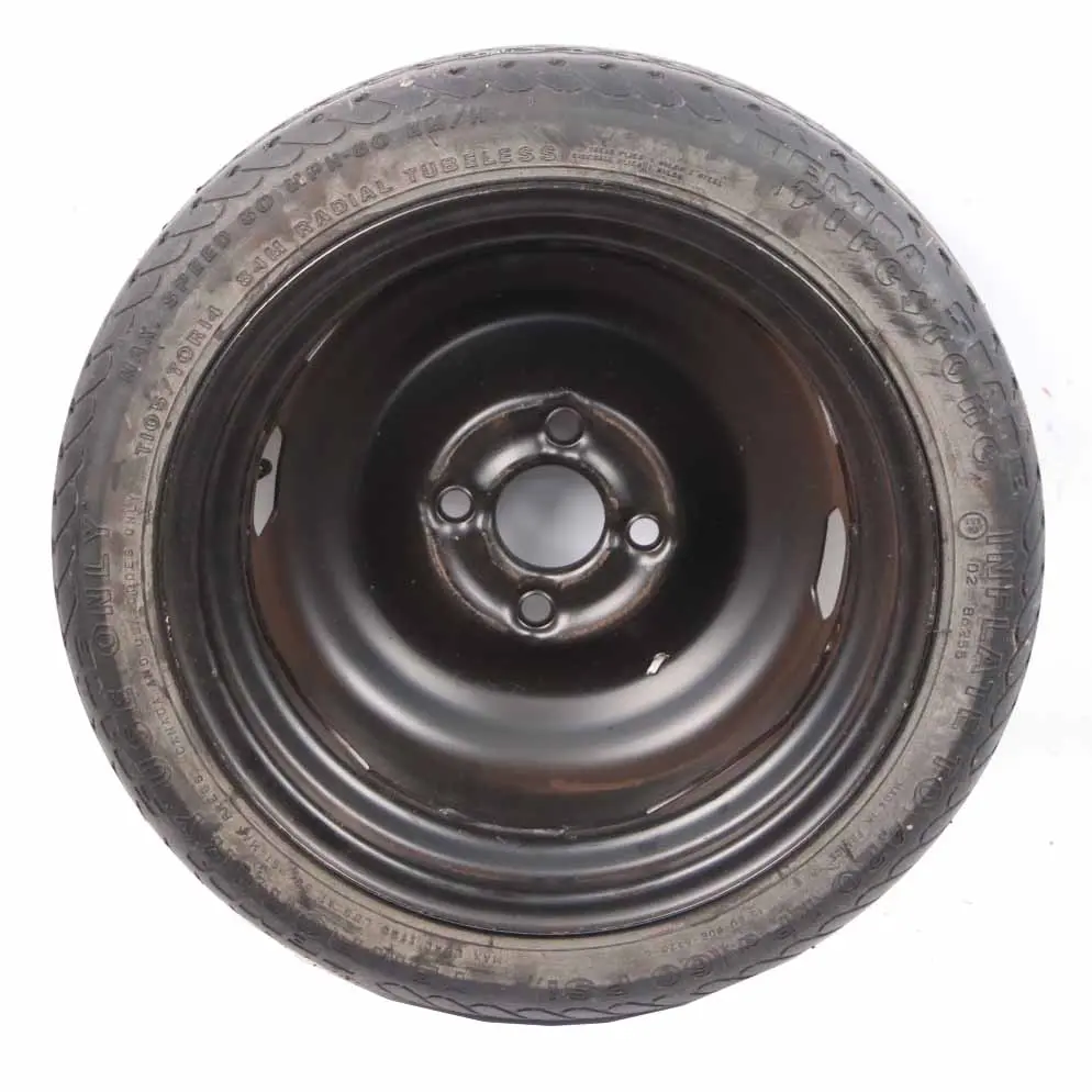 Spare Wheel VW Lupo Seat Arosa Wheel Steel R13 5,5J Firestone 105/70 to with Part number 6N0601025G Spare Wheel VW Lupo Seat Arosa Wheel Steel R13 5,5J Firestone 105/70 - SKU 6N0601025G - Part number 6N0601025G