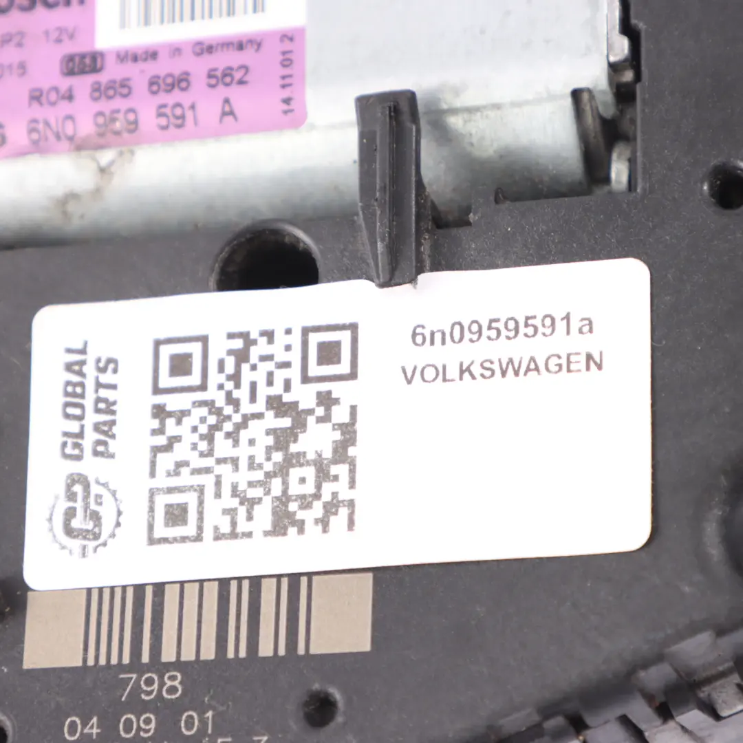 Volkswagen Polo MK4 9N Seat Skoda Tetto apribile Motore azionamento - SKU 6N0959591A - Numero di parte 6N0959591A