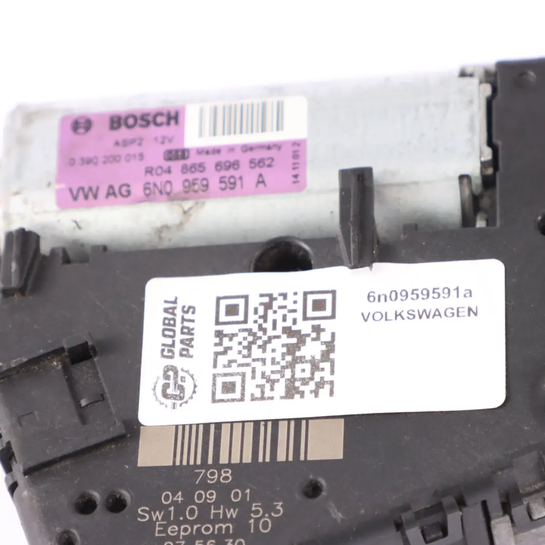 Volkswagen Polo MK4 9N Seat Skoda Napęd Silnik Szyberdachu - SKU 6N0959591A - Numer Części 6N0959591A