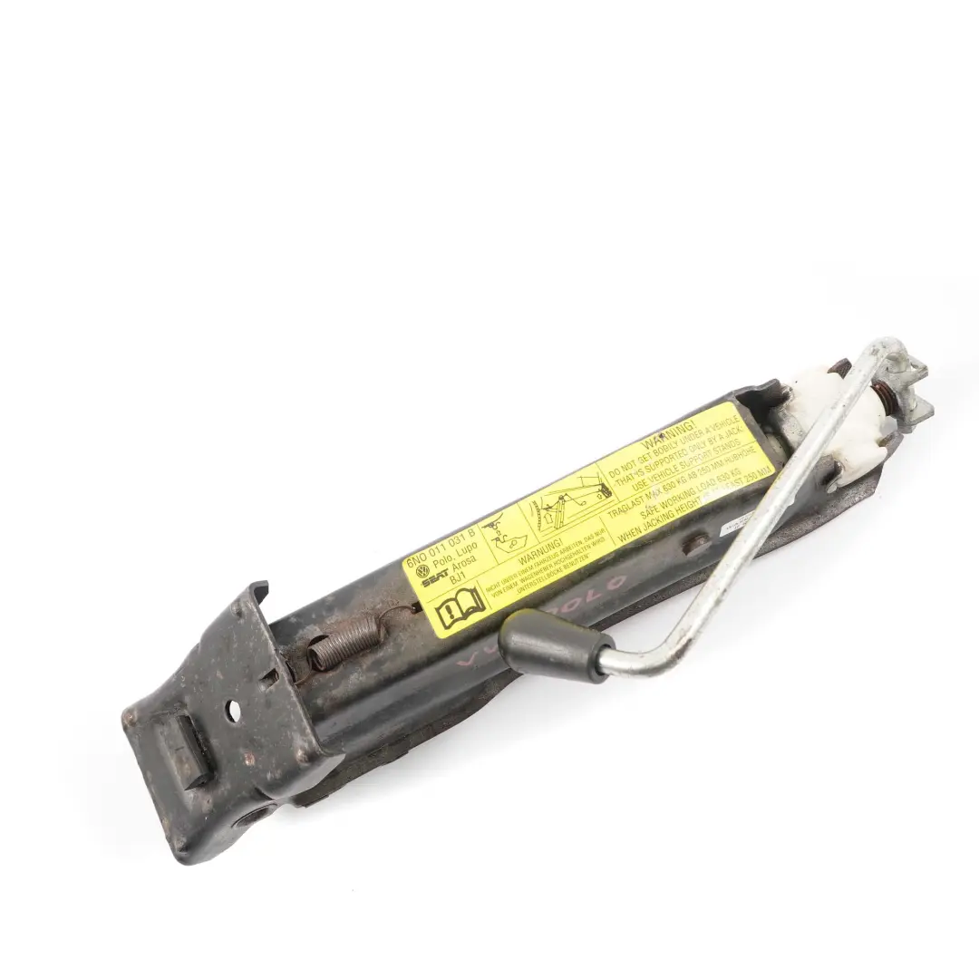 VW Polo Lupo Seat Strumento emergenza sollevamento auto ricambio - SKU 6NO 011 031B - Numero di parte 6NO 011 031B
