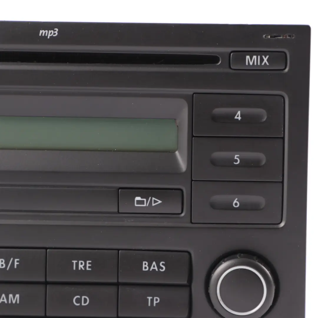 Radio CD Player VW Volkswagen Polo 9N Head Unit Audio Player to with Part number 6Q0035152E Radio CD Player VW Volkswagen Polo 9N Head Unit Audio Player - SKU 6Q0035152E - Part number 6Q0035152E