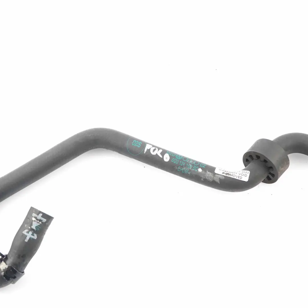 Volkswagen VW Polo 9N 1.2 Wasser schlauch Kühler rohr leitung - SKU 6Q0121109BC - Teilenummer 6Q0121109BC