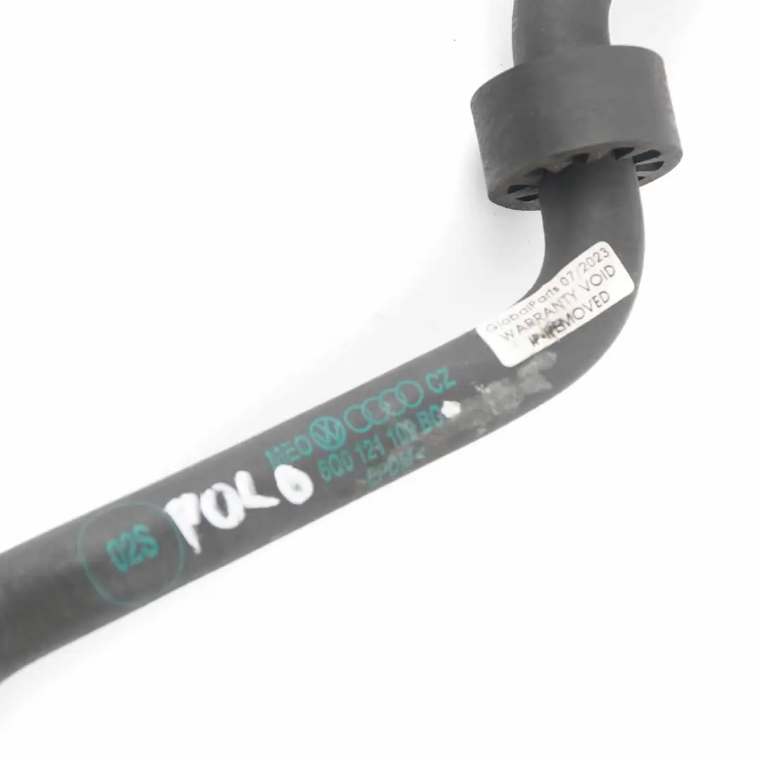Volkswagen VW Polo 9N 1.2 Wasser schlauch Kühler rohr leitung - SKU 6Q0121109BC - Teilenummer 6Q0121109BC