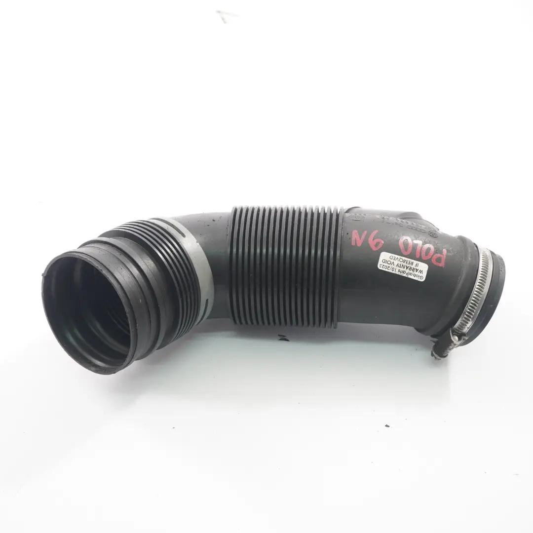 VW Volkswagen Polo 4 9N 1.4 TDI Diesel Air Intake Hose Pipe Line - SKU 6Q0129654AB - Part number 6Q0129654AB