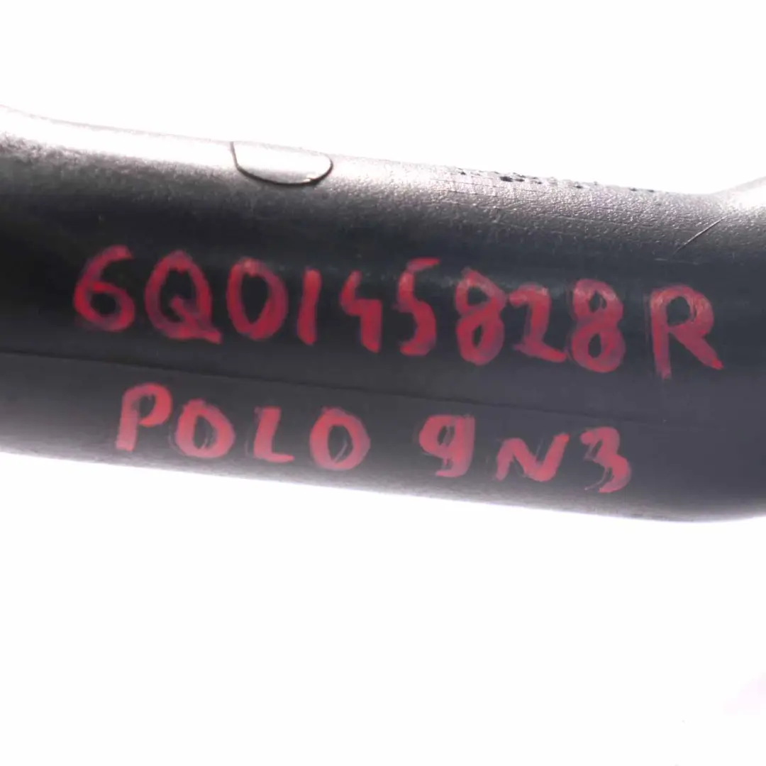 VW Polo 4 9N3 1.4 TDI Tuyau de charge d'air de l'intercooler - SKU 6Q0145828R - Numéro de pièce 6Q0145828R