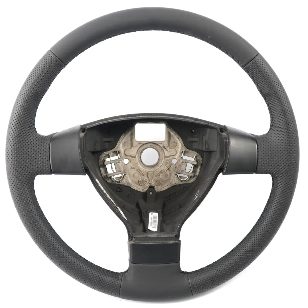VW Volkswagen Polo IV 9N NUEVO Volante de cuero negro - SKU 6Q0419091-1 - Número de pieza 6Q0419091