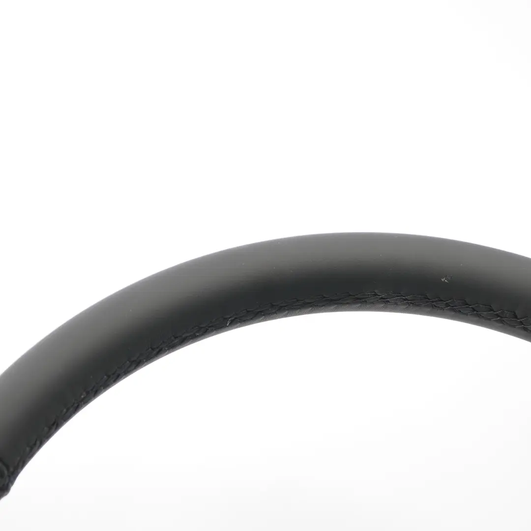VW Volkswagen Polo IV 9N NEW Black Leather Steering Wheel - SKU 6Q0419091-1 - Part number 6Q0419091
