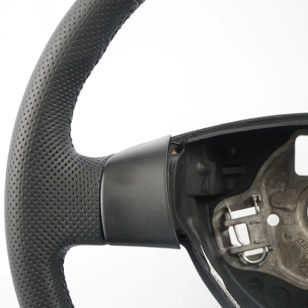 VW Volkswagen Polo IV 9N Kierownica NOWA Czarna Skóra - SKU 6Q0419091AA-1 - Numer Części 6Q0419091AA