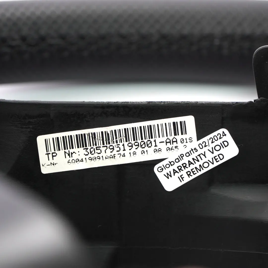 NUEVO Volante de cuero negro para VW Volkswagen Polo IV 9N con número de pieza 6Q0419091AA VW Volkswagen Polo IV 9N NUEVO Volante de cuero negro - SKU 6Q0419091AA-1 - Número de pieza 6Q0419091AA