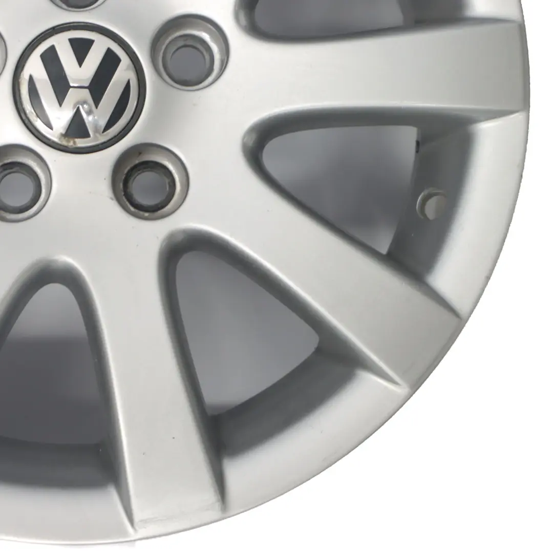 VW Volkswagen Polo 4 9N Argento Cerchio in lega 14" ET:43 6J - SKU 6Q0601025Q-1 - Numero di parte 6Q0601025Q