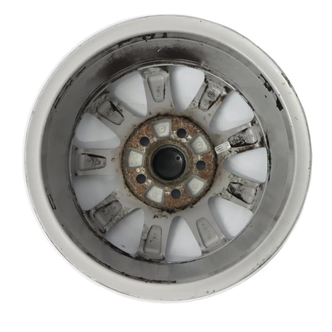 Alloy Rim 14" ET:43 6J to VW Volkswagen Polo 4 9N Silver Wheel with Part number 6Q0601025Q VW Volkswagen Polo 4 9N Silver Wheel Alloy Rim 14" ET:43 6J - SKU 6Q0601025Q-2 - Part number 6Q0601025Q